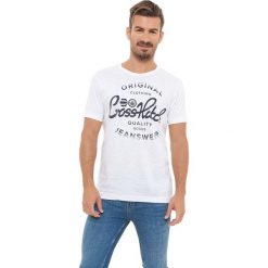 T-shirt w kolorze białym. Białe t-shirty męskie Lonsdale, Kangol, s, z nadrukiem, z bawełny, z okrągłym kołnierzem. W wyprzedaży za 39,95 zł.