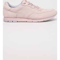 Tamaris - Buty. Różowe buty sportowe damskie Tamaris, bez wzorów, z materiału, sportowe. W wyprzedaży za 119,90 zł.