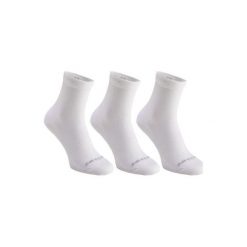 Skarpety sportowe TENIS RS 160 HIGH 3 SZTUKI. Białe skarpetki damskie ARTENGO, z elastanu. Za 14,99 zł.