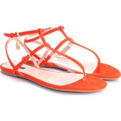 Patrizia Pepe Sandały. Baleriny damskie Patrizia Pepe, ze skóry. Za 299,00 zł.