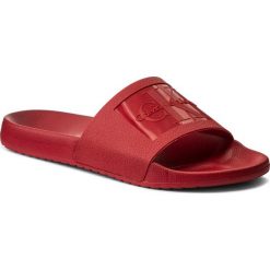 Klapki CALVIN KLEIN JEANS - Vincenzo S0547 Dark Red. Czerwone klapki męskie Calvin Klein Jeans, w paski, z jeansu. Za 259,90 zł.