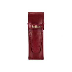 SKÓRZANE ETUI NA PIÓRO F CZERWONY LEAH. Czerwone portfele damskie marki Felice, ze skóry. Za 39,90 zł.