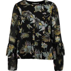 Bluzki asymetryczne: Gestuz Bluzka black palm