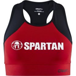 Craft biustonosz sportowy Spartan Cropped Red S. Czerwone biustonosze damskie termoaktywne Craft, s, bez wzorów. Za 185,00 zł.