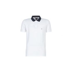 Koszulki polo z krótkim rękawem Tommy Hilfiger 1985 REGULAR POLO. Białe koszulki męskie TOMMY HILFIGER, m, bez wzorów, polo, z krótkim rękawem, krótkie. Za 272,30 zł.