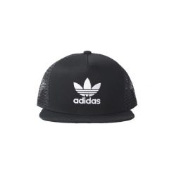Czapki z daszkiem adidas Czapka Trefoil Trucker. Czarne czapki z daszkiem damskie marki Adidas. Za 79,95 zł.