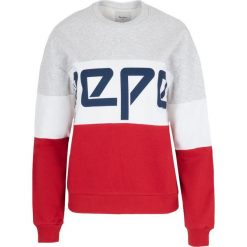 Bluza Pepe Jeans. Bluzki damskie Pepe Jeans, bez wzorów, z jeansu, bez rękawów, bez kaptura. Za 299,00 zł.