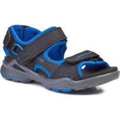 Sandały ECCO - Biom Sandal 70355258513 Black/Dynasty. Czarne sandały chłopięce ecco, z materiału. W wyprzedaży za 199,00 zł.