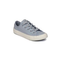 Buty Dziecko Converse CHUCK TAYLOR ALL STAR OX. Szare trampki dziewczęce Converse, bez wzorów, bez zapięcia. Za 179,25 zł.