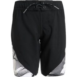 Reebok WORKOUT WOVEN Krótkie spodenki sportowe black. Czarne spodenki chłopięce Reebok, z materiału, sportowe. Za 129,00 zł.