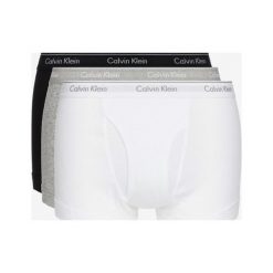 Calvin Klein 3-pack Bokserki Czarny Biały Szary. Szare bokserki męskie Calvin Klein, bez wzorów, z bawełny. Za 180,95 zł.