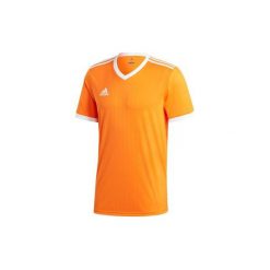 Koszulka do piłki nożnej Tabella. Koszulki męskie Adidas, s, bez wzorów, bez kołnierzyka, bez rękawów. Za 79,99 zł.