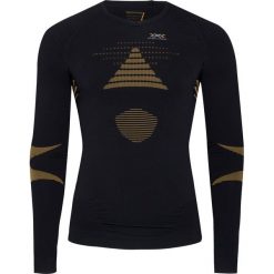 Koszulka X-BIONIC SKI TOURING EVO. Czarne koszulki męskie termoaktywne X BIONIC, bez wzorów, sportowe, bez kołnierzyka, bez rękawów. W wyprzedaży za 416,00 zł.
