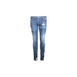 Jeansy slim fit Dsquared S74LB0264. Niebieskie jeansy męskie Dsquared, s, bez wzorów. Za 999,00 zł.