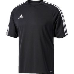 Adidas Estro 15 JSY S16147. Czarne t-shirty męskie Adidas, s, bez wzorów, z poliesteru, bez kołnierzyka. Za 59,99 zł.