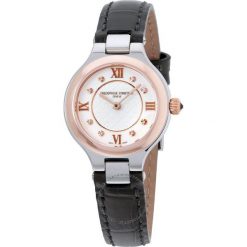 ZEGAREK FREDERIQUE CONSTANT LADIES DELIGHT NEW FC-200WHD1ER32. Białe zegarki damskie marki FREDERIC CONSTANT, ze stali. Za 3999,00 zł.