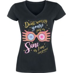 Bluzki asymetryczne: Harry Potter Don't Worry - Luna Lovegood Koszulka damska czarny