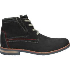 Botki męskie - 456 NAB BLU. Czarne botki męskie Venezia, z gumy. Za 199,00 zł.