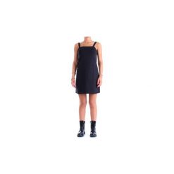 Sukienki krótkie Calvin Klein Jeans J20J207869. Czarne sukienki damskie marki Calvin Klein Jeans, s, bez wzorów, z jeansu, bez kołnierzyka, z krótkim rękawem, krótkie, mini. Za 217,33 zł.
