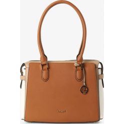 L.Credi - Torebka damska, beżowy. Brązowe torebki klasyczne damskie L.Credi, bez wzorów, eleganckie, bez dodatków. Za 349,95 zł.