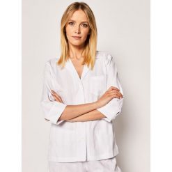 Piżama Lauren Ralph Lauren ILN91798. Białe piżamy damskie Lauren Ralph Lauren, l, bez wzorów, bez rękawów. W wyprzedaży za 329,00 zł.