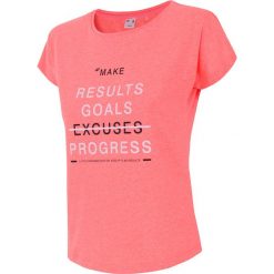 T-shirty męskie: T-shirt damski TSD236 – łososiowy