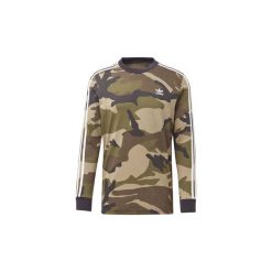 T-shirty z długim rękawem adidas Koszulka Camouflage. Szare t-shirty męskie Adidas, m, bez wzorów, bez kołnierzyka, z długim rękawem, długie. Za 169,00 zł.