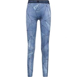 Legginsy Napapijri Malme L Print N0YIMP. Niebieskie spodnie damskie Napapijri, l, bez wzorów, z elastanu. W wyprzedaży za 199,00 zł.