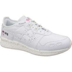 Białe Buty Asics HyperGel-Lyte W 1192A083-100. Białe buty sportowe damskie Asics, bez wzorów, z materiału, sportowe. W wyprzedaży za 519,00 zł.