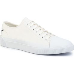 Sneakersy HUGO - Zero 50422249 10222800 01 White 100. Białe sneakersy męskie HUGO, na co dzień, bez wzorów, z tworzywa sztucznego, bez zapięcia. Za 479,00 zł.