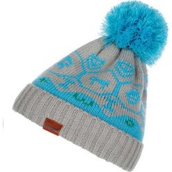 Czapki damskie: Woox Czapka Zimowa z Pomponem Unisex | Szara Pictogram Beanie – Pictogram Beanie – – 8595564749219