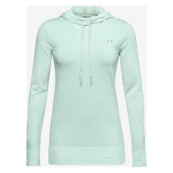 Under Armour Seamless Koszulka Niebieski Zielony. Niebieskie koszulki damskie Under Armour, l, bez wzorów, z elastanu, bez kołnierzyka, z długim rękawem. Za 326,95 zł.