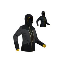 Kurtka narciarska SKI-P JKT 900 damska. Szare kurtki damskie puchowe marki SIMOND, s, z materiału. Za 799,99 zł.