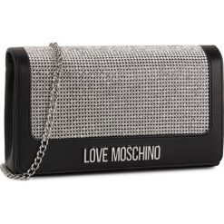 Torebka LOVE MOSCHINO - JC4055PP1ALH100B Nero/Cristal Argento. Czarne torebki klasyczne damskie Love Moschino, bez wzorów, ze skóry ekologicznej, wizytowe, bez dodatków. W wyprzedaży za 479,00 zł.