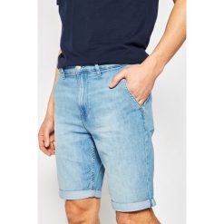 Szorty jeansowe Calvin Klein Jeans J30J314644. Niebieskie spodenki i szorty męskie Calvin Klein Jeans, m, bez wzorów, z bawełny. Za 349,00 zł.