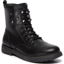 Trapery GEOX - J Eclair G. C J949QC 000BC C9999 D Black. Czarne śniegowce dziewczęce Geox, bez zapięcia. Za 389,00 zł.