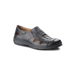 LASOCKI FOR MEN MI07-A695-A556-02 Granatowy. Niebieskie sandały męskie Lasocki For Men, ze skóry, bez zapięcia. Za 169,99 zł.