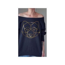 Miś geo czarna max z. Czarne bluzy damskie One mug a day, l, bez wzorów, bez rękawów, bez kaptura. Za 139,00 zł.