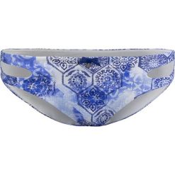Stroje dwuczęściowe damskie: Figi bikini w kolorze niebieskim