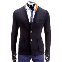 Marynarki męskie: MARYNARKA MĘSKA CASUAL M07 – CZARNA