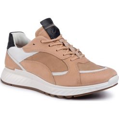 Sneakersy ECCO - St.1 M 83623451870 Powder/Beige/White/Black. Brązowe sneakersy męskie ecco, na co dzień, bez wzorów, ze skóry, eleganckie, bez zapięcia. W wyprzedaży za 519,00 zł.