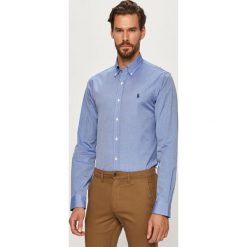 Polo Ralph Lauren - Koszula. Niebieskie koszule męskie Polo Ralph Lauren, s, bez wzorów, z bawełny, polo, z długim rękawem. Za 439,90 zł.
