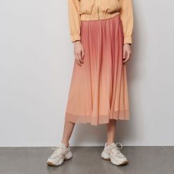 Plisowana spódnica ombre - Wielobarwny. Spódniczki damskie Reserved, s, bez wzorów. Za 119,99 zł.