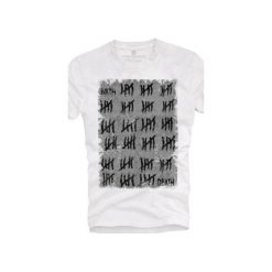 T-shirt UNDERWORLD Ring spun cotton Birth. Białe t-shirty męskie Underworld, s, z nadrukiem, z bawełny, bez kołnierzyka. Za 69,99 zł.