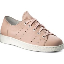Sneakersy EVA MINGE - Durango 3S 18GR1372427ES 112. Różowe półbuty damskie marki Eva Minge, na co dzień, bez wzorów, ze skóry, bez obcasa, na płaskiej podeszwie, bez zapięcia. W wyprzedaży za 219,00 zł.