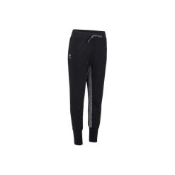 Spodnie tenisowe Warm 500 damskie. Czarne spodnie damskie ARTENGO, xs, z elastanu. Za 59,99 zł.