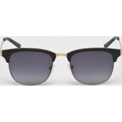 Guess Jeans - Okulary GF5016.05B. Czarne okulary przeciwsłoneczne damskie marki Guess Jeans. Za 499,90 zł.