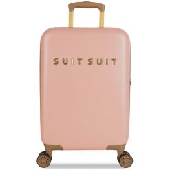 SuitSuit walizka podróżna TR różowy. Różowe walizki Suitsuit, bez wzorów, sportowe. Za 585,00 zł.