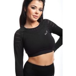 Seamless Rashguard Onyx. Bluzki damskie FJ!, z aplikacjami, z elastanu, bez kołnierzyka. W wyprzedaży za 149,25 zł.