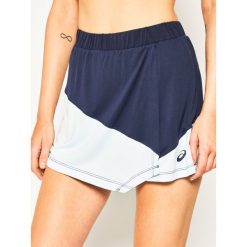 Szorty tenisowe Asics Club W Skort 2042A100. Niebieskie spodnie damskie Asics, s, bez wzorów, z poliesteru, tenisowe. Za 169,00 zł.